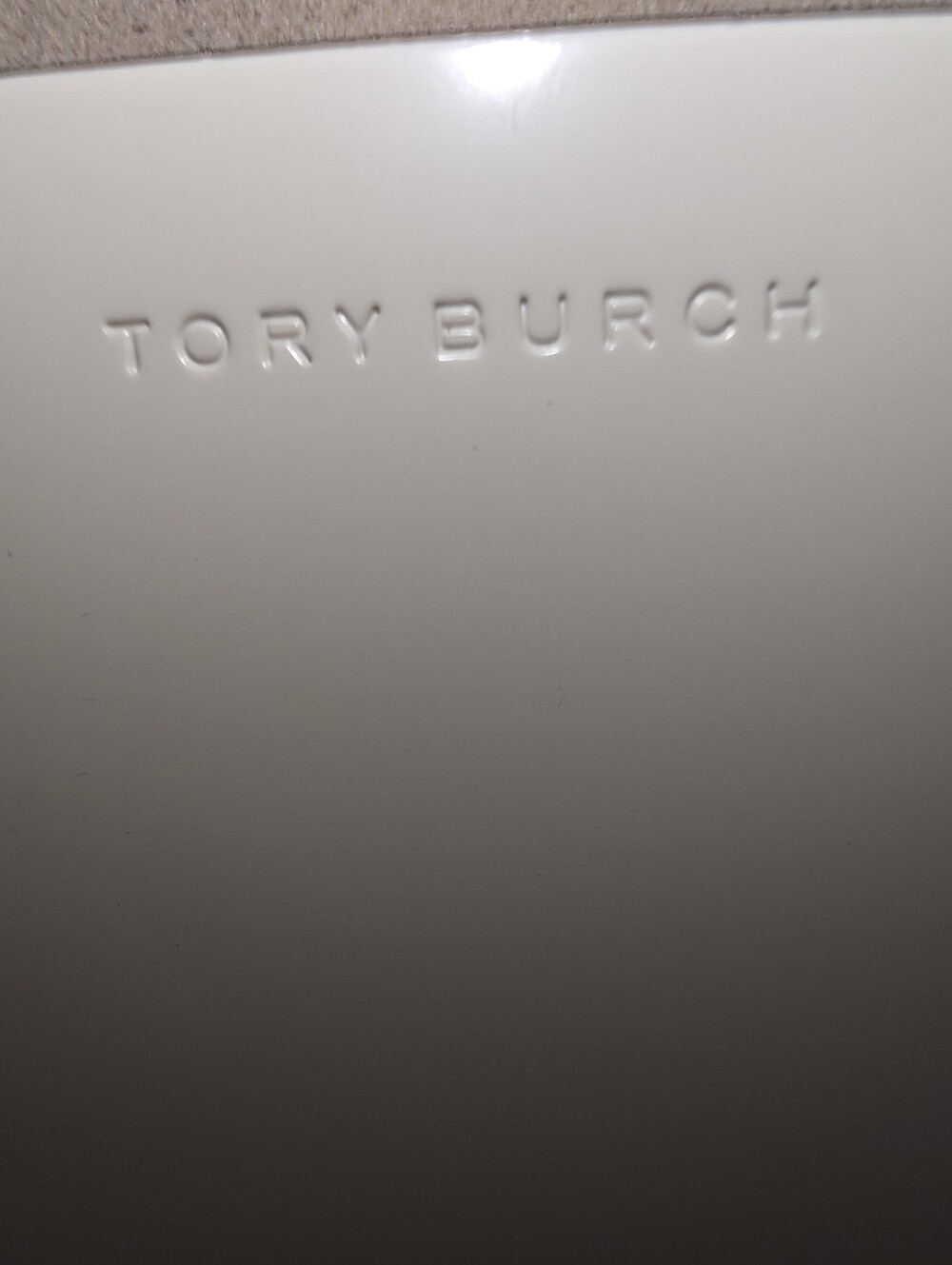 Tory Burch CreamTop-Handle Crossbody Tory Burch Bag with Tory Burch Scarf Accent - Picture 11 of 13